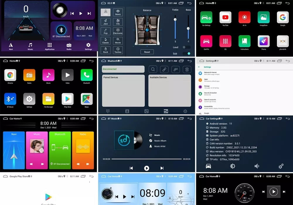 RADIO DE COCHE 32GB + CÁMARA DE REVERSA DE REGALO + MICRÓFONO PARA LLAMADAS
