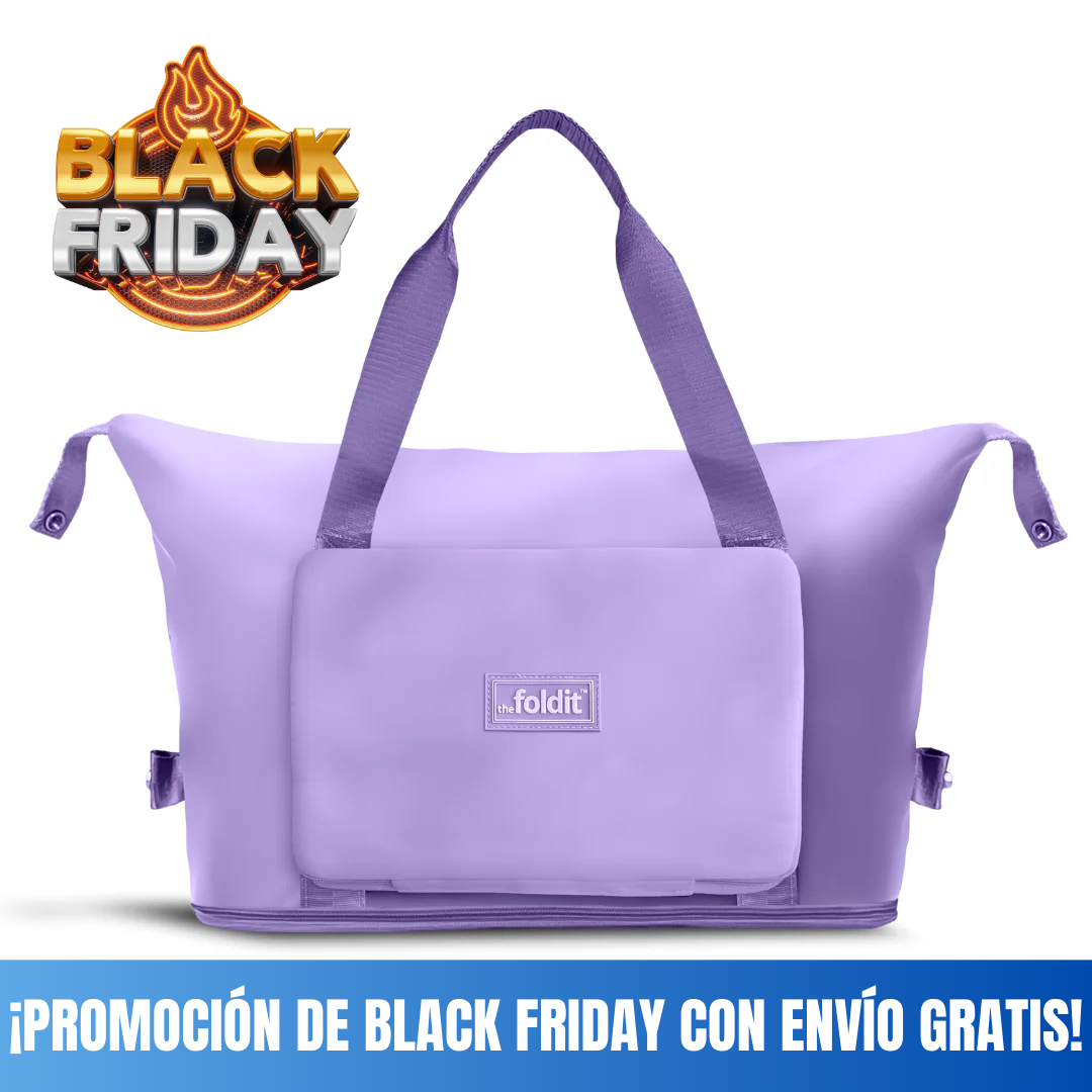 Bolsa Expansible y Impermeable 2x1 - ¡Promoción de Black Friday!